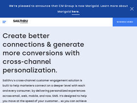 'sailthru.com' screenshot