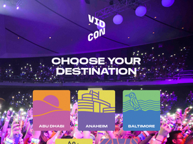 'vidcon.com' screenshot