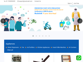 'racknsell.com' screenshot