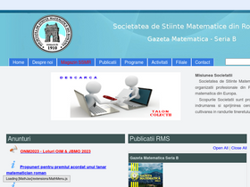 'ssmr.ro' screenshot