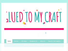 'gluedtomycraftsblog.com' screenshot