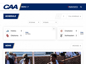 'caasports.com' screenshot