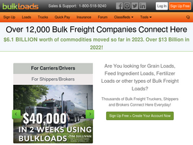 'bulkloads.com' screenshot
