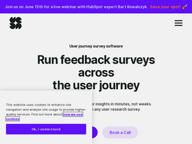 'survicate.com' screenshot