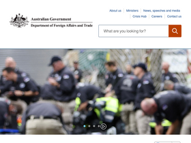 'dfat.gov.au' screenshot