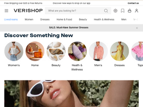 'verishop.com' screenshot