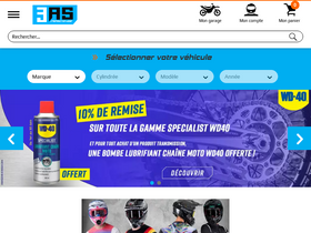 '3as-racing.com' screenshot