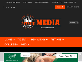 'detroitsportsnation.com' screenshot