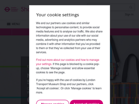 'ltmuseumshop.co.uk' screenshot