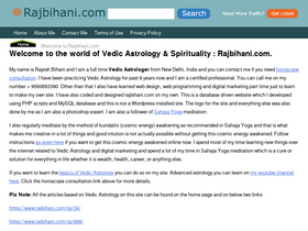 'rajbihani.com' screenshot