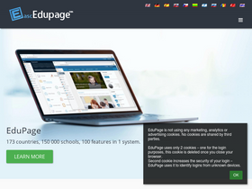 'santodomschool.edupage.org' screenshot
