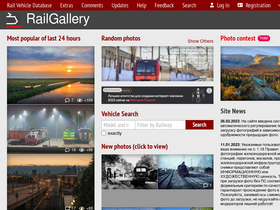 'railgallery.ru' screenshot