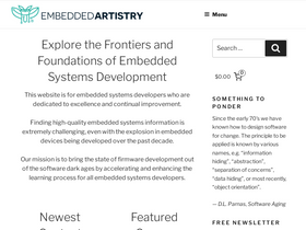 'embeddedartistry.com' screenshot