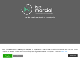 'isamarcial.com.mx' screenshot
