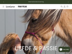 LoveLance homepage screenshot