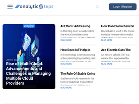 'analyticssteps.com' screenshot