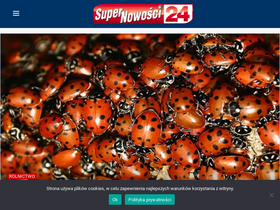 'supernowosci24.pl' screenshot