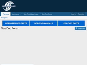 'seadooforum.com' screenshot