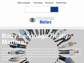 'bodylanguagematters.com' screenshot