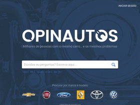 'opinautos.com.br' screenshot