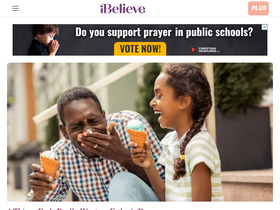 'ibelieve.com' screenshot