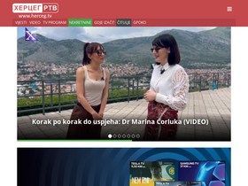 'herceg.tv' screenshot