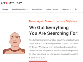 'affiliatebay.net' screenshot