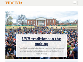 'uvamagazine.org' screenshot