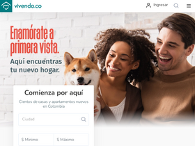 'vivendo.co' screenshot