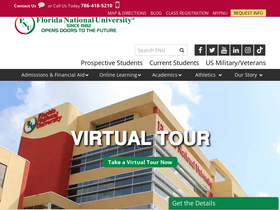 'fnu.edu' screenshot