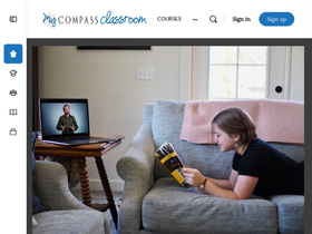 'mycompassclassroom.com' screenshot