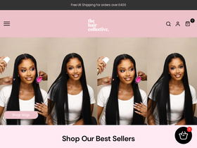 thehaircollectiveltd.com homepage screenshot