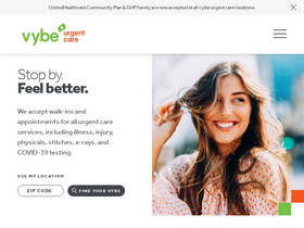 'vybe.care' screenshot