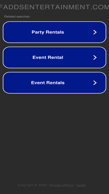 faddsentertainment.com
