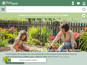 'tuinland.nl' screenshot