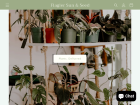 flaglersunandseed.com homepage screenshot