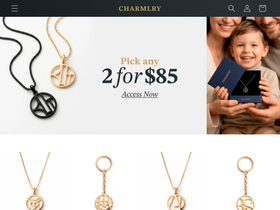 Charmlry homepage screenshot