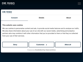 'derigo.com' screenshot