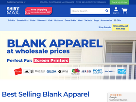 'shirtmax.com' screenshot
