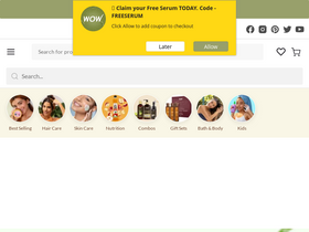 'buywow.in' screenshot