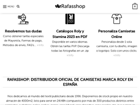 'rafasshop.es' screenshot