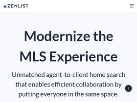 'zenlist.com' screenshot
