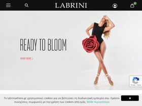 'labriniathens.gr' screenshot