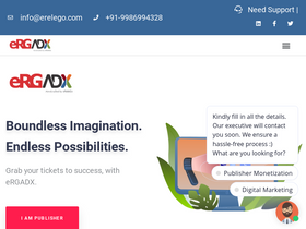 'ergadx.com' screenshot