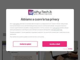 'why-tech.it' screenshot