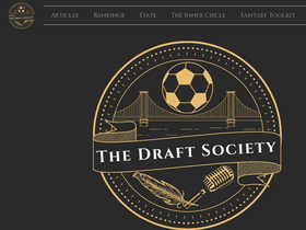 'thedraftsociety.com' screenshot