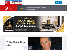 'ilgazetesi.com.tr' screenshot
