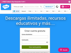 'twinkl.com.mx' screenshot