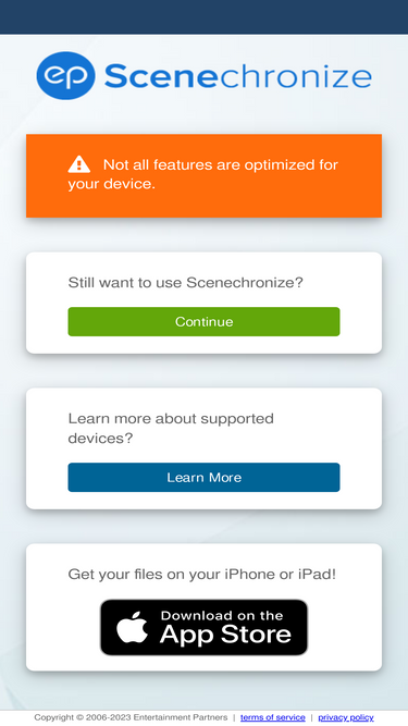 scenechronize.com