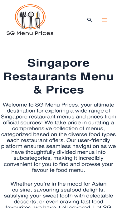 sgmenuprices.com
